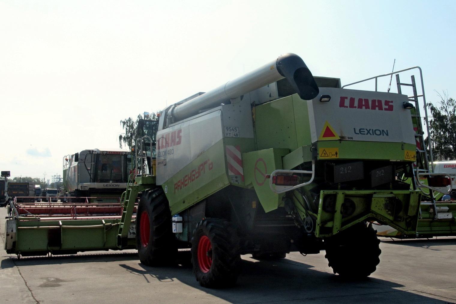 9545 ут 48, Claas Lexion 