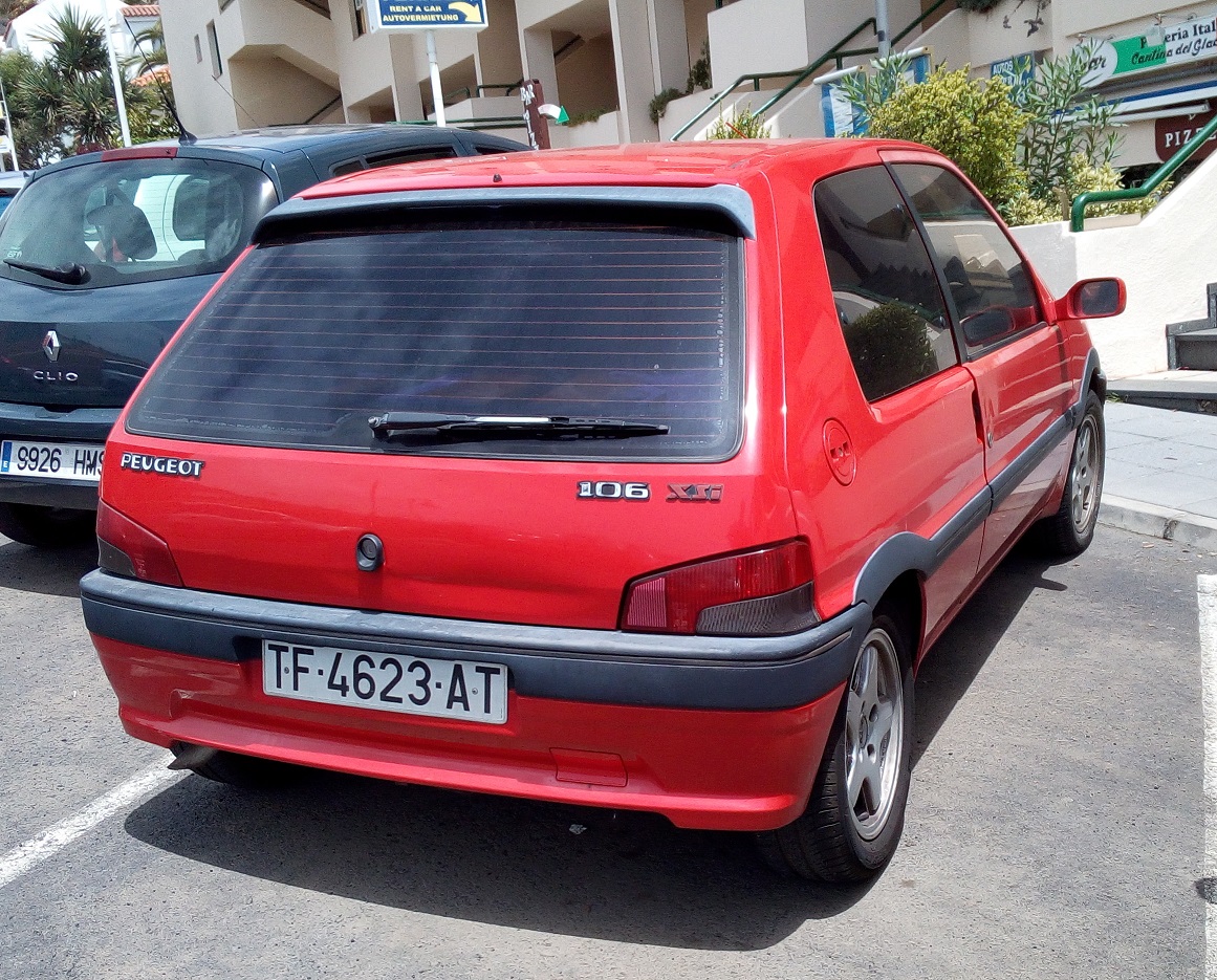 TF 4623 AT, Peugeot 106 1st gen 3-door Hatch (1A), 1991–1996