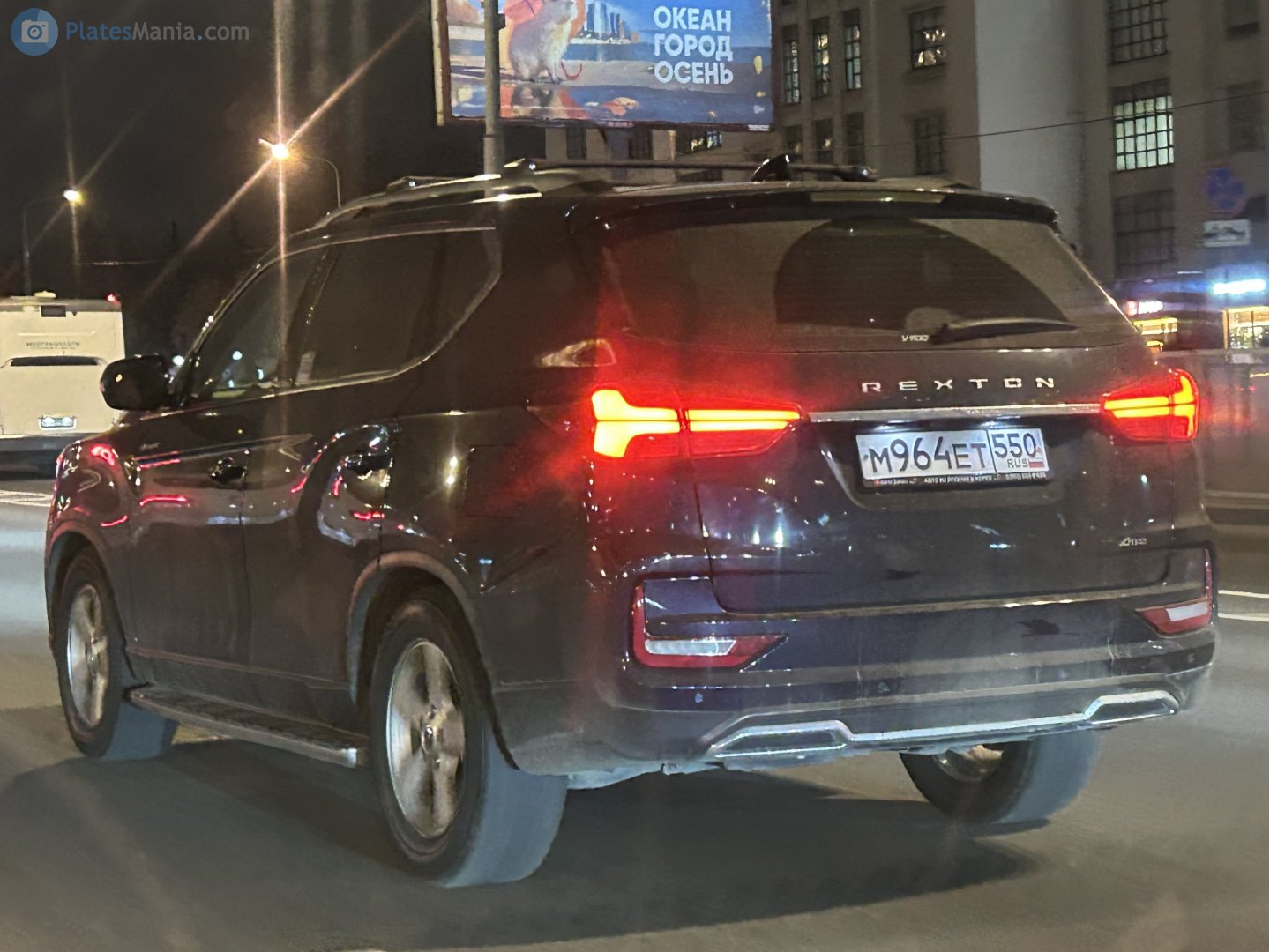 м 964 ет 550, SsangYong (KGM) Rexton 2nd gen (Y450), facelift, 2021–