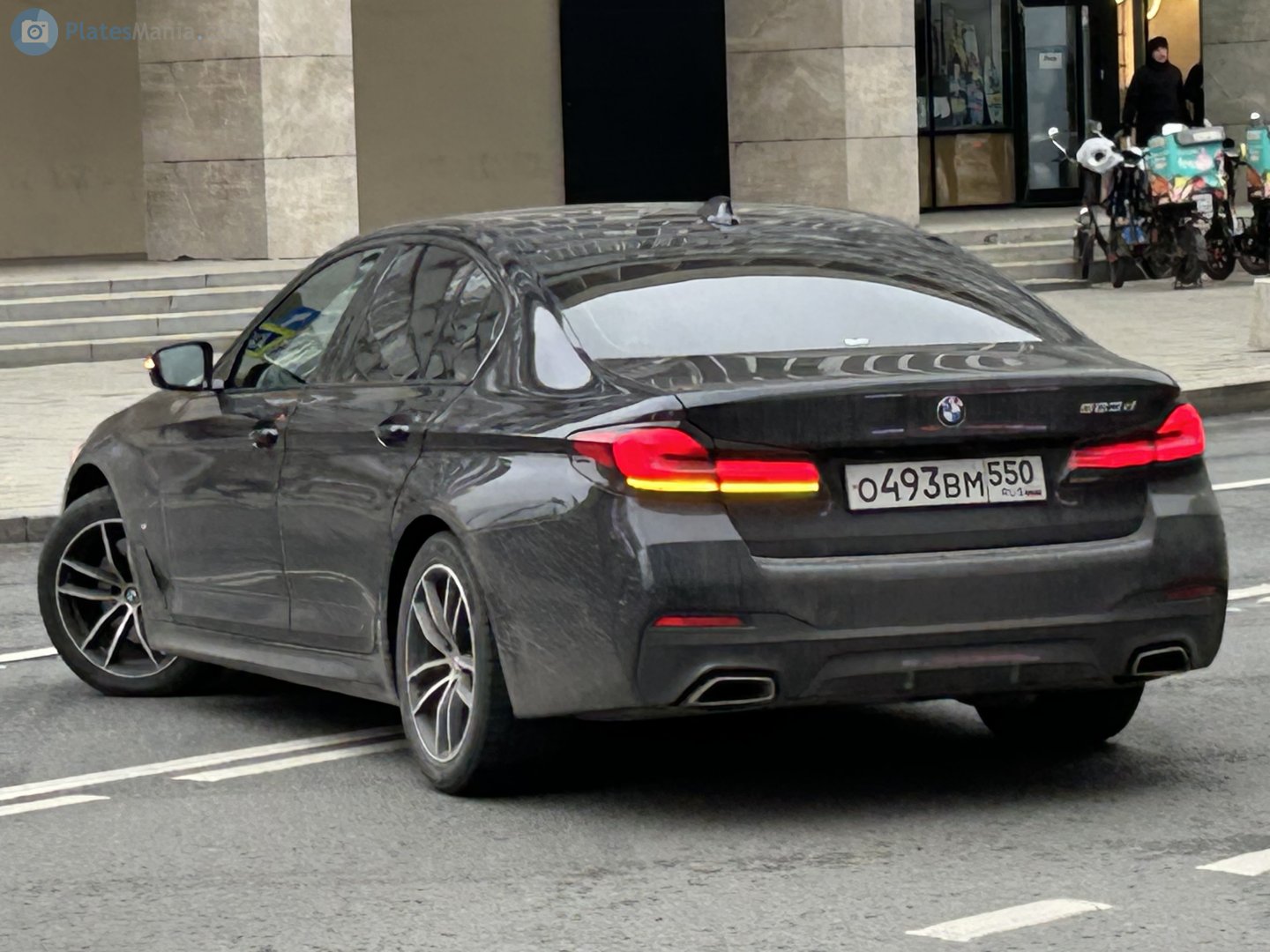 о 493 вм 550, BMW 5 Series 7th gen Sedan (G30/G38), facelift, 2020–2023