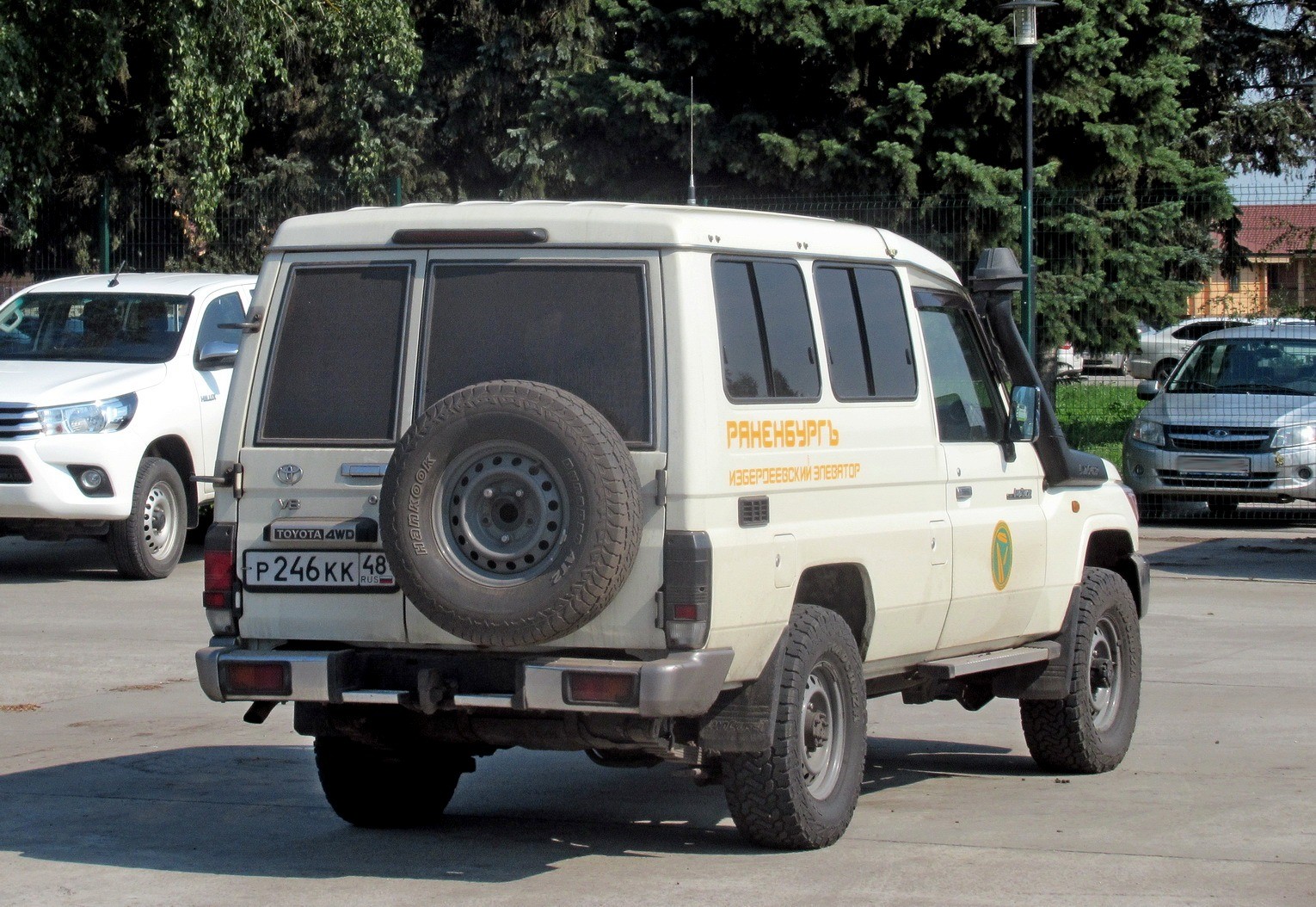 р 246 кк 48, Toyota Land Cruiser 70 5-door SUV (J76), 1st facelift, 2007–2023
