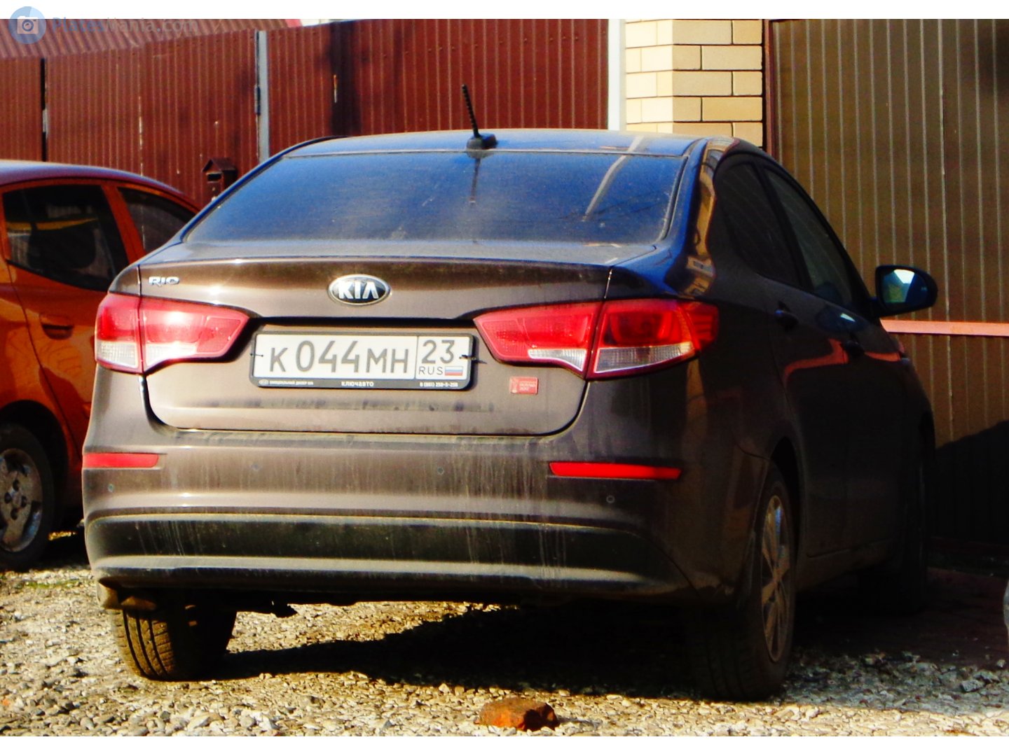 к 044 мн 23, Kia Rio 3rd gen Sedan (QB; CIS-market), facelift, 2015–2017