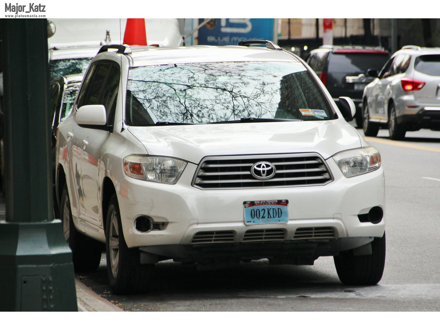 002 KDD, Toyota Highlander 2nd gen (XU40), 2007–2010