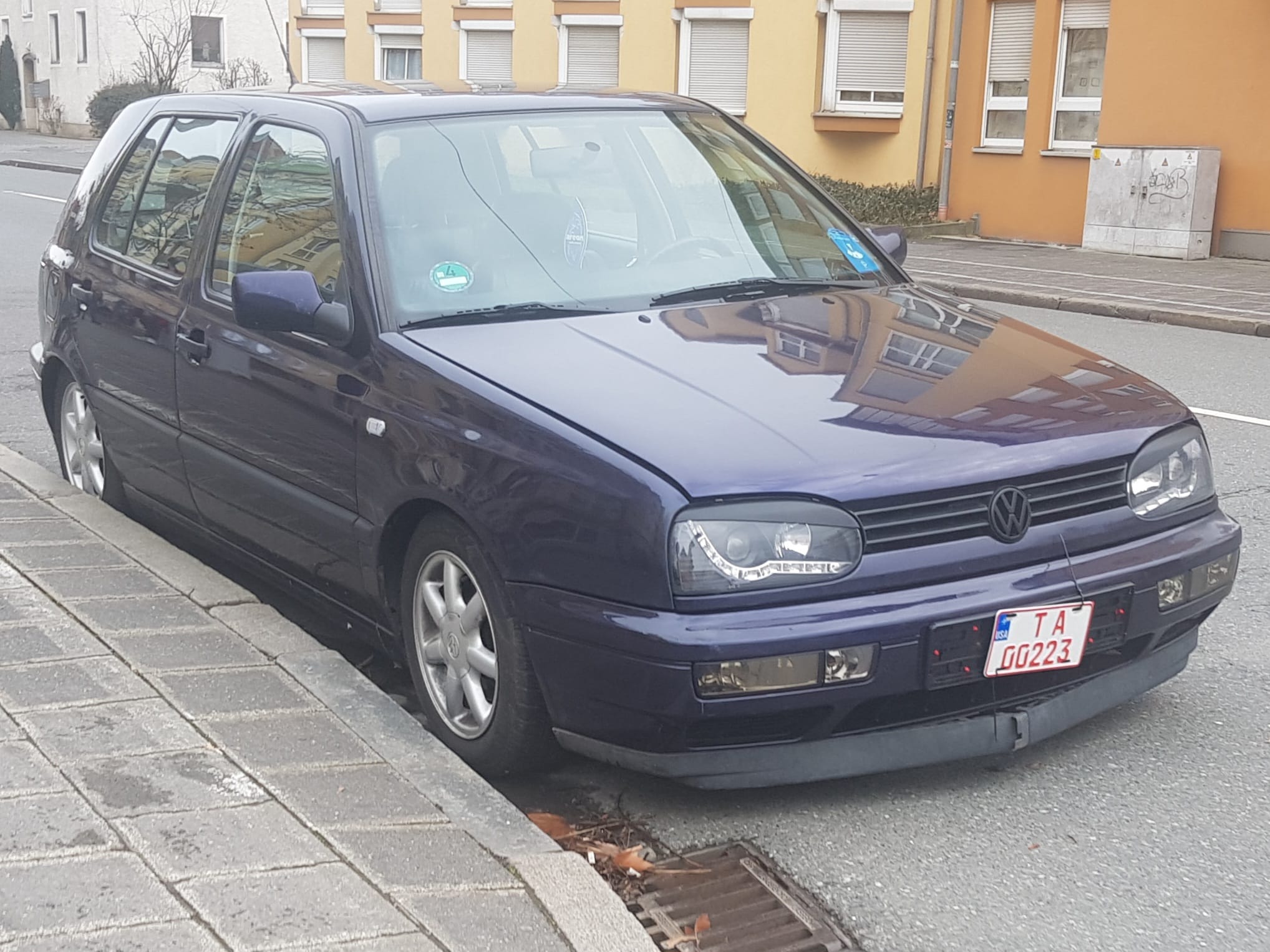 T A 00223, Volkswagen Golf 3rd gen 5-door Hatch (1H1), 1991–1997