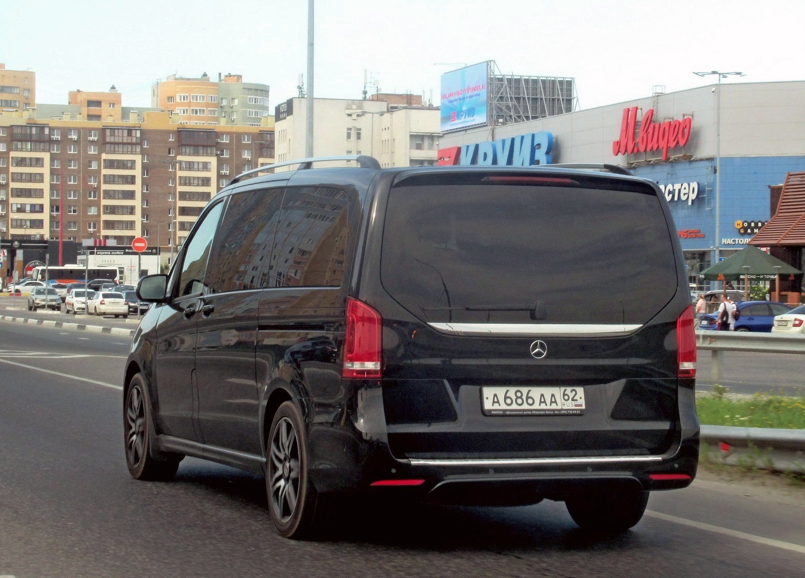 а 686 аа 62, Mercedes-Benz V-Klasse 3rd gen (W447), 2014–2023