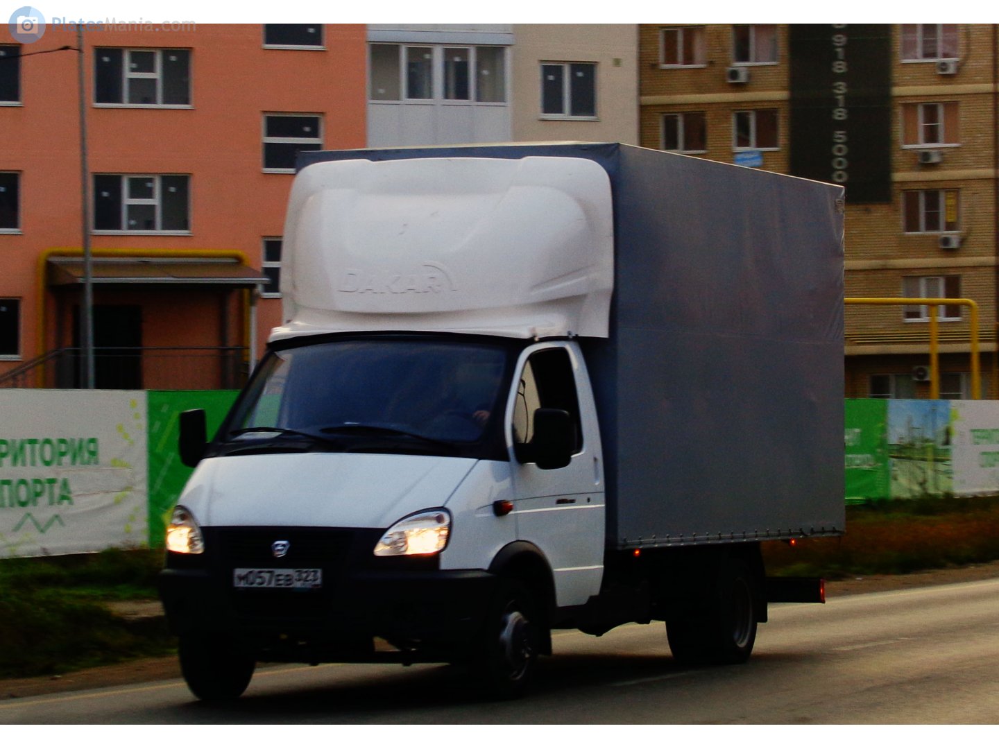 м 057 ев 323, GAZ 3302 ГАЗель 2-3302 Single Cab, facelift, 2003–