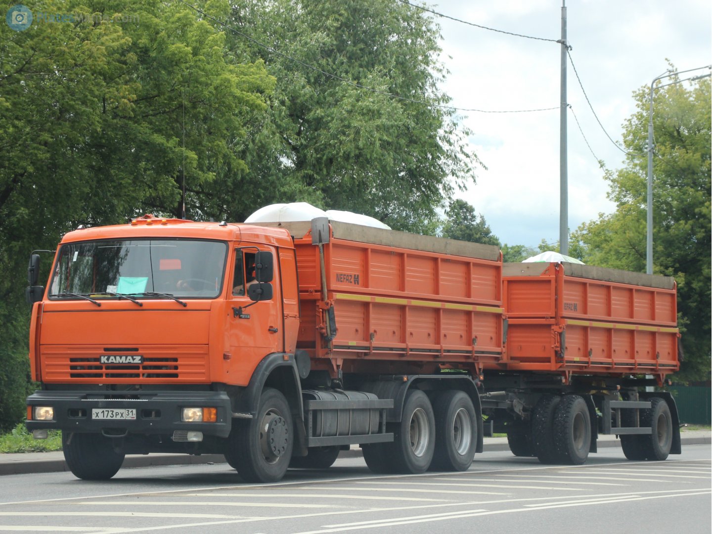 х 173 рх 31, KamAZ 6511 65115, 1999–