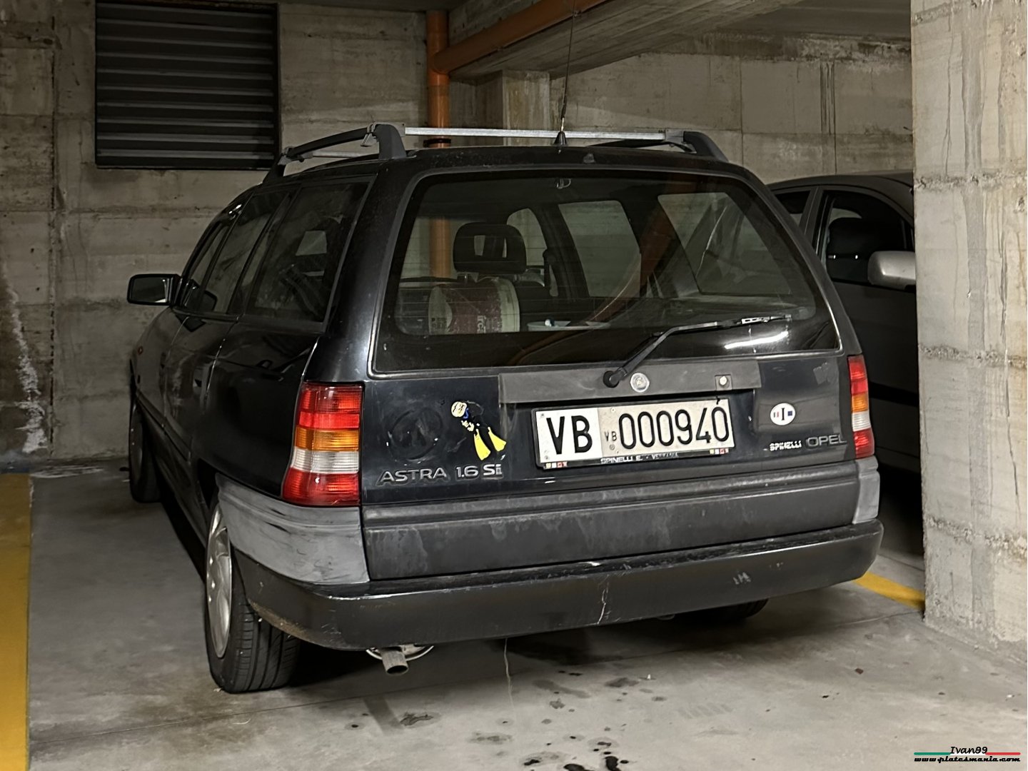 VB 000940, Opel Astra 1st gen Caravan Wagon (F; T92), 1991–1998 (–2002 for Eastern Europe)