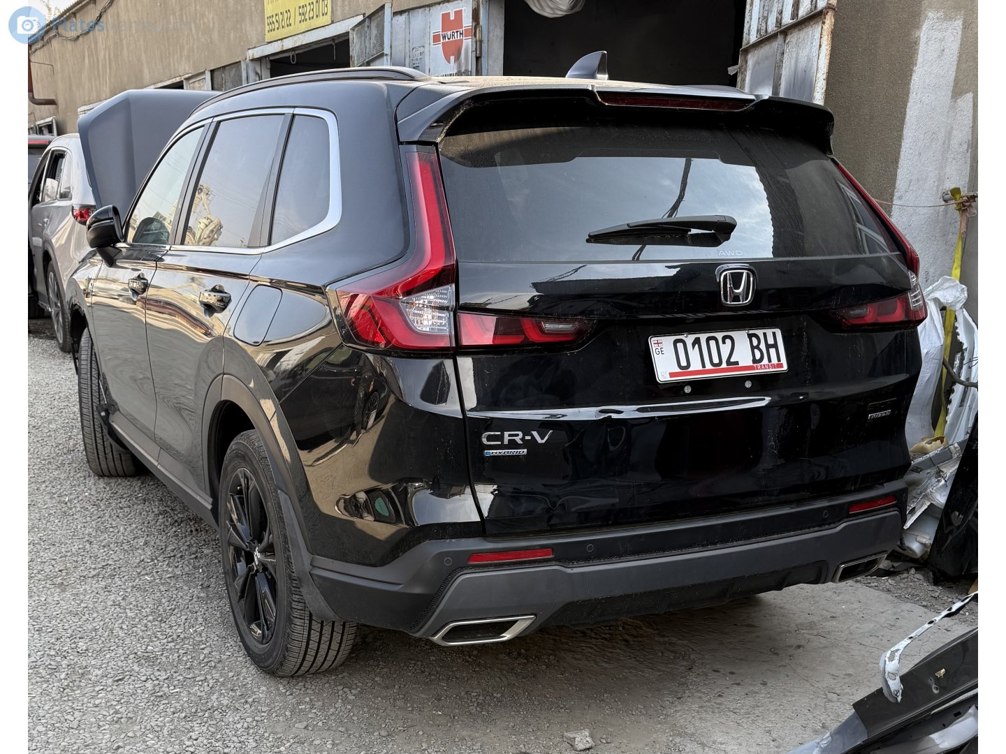 0102 BH, Honda CR-V 6th gen (RS), 2022–