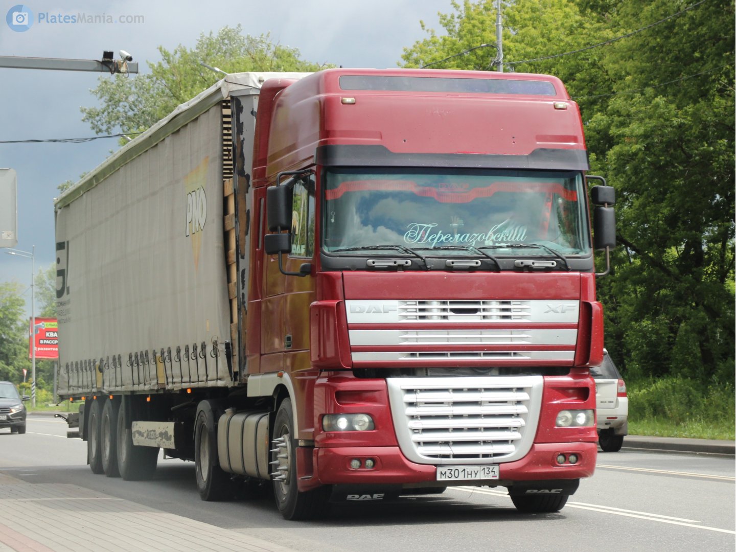 м 301 ну 134, DAF XF 3rd gen (XF105), 2006–2020