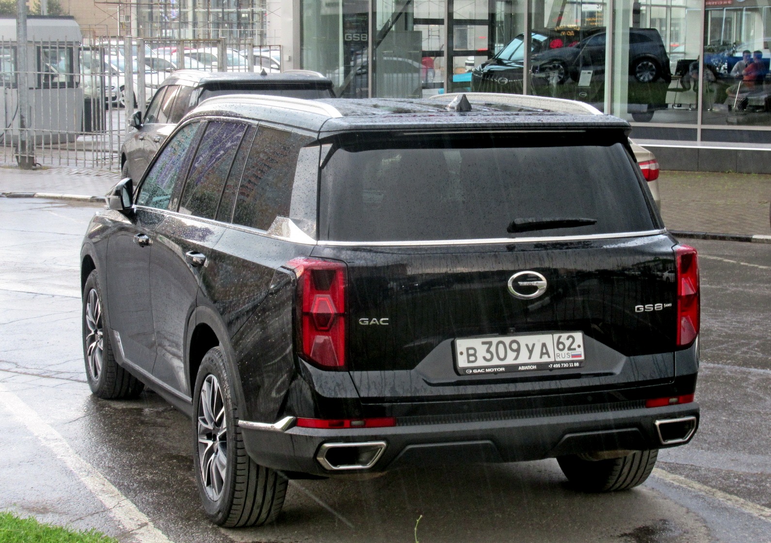 в 309 уа 62, GAC GS8 2nd gen, 2021–