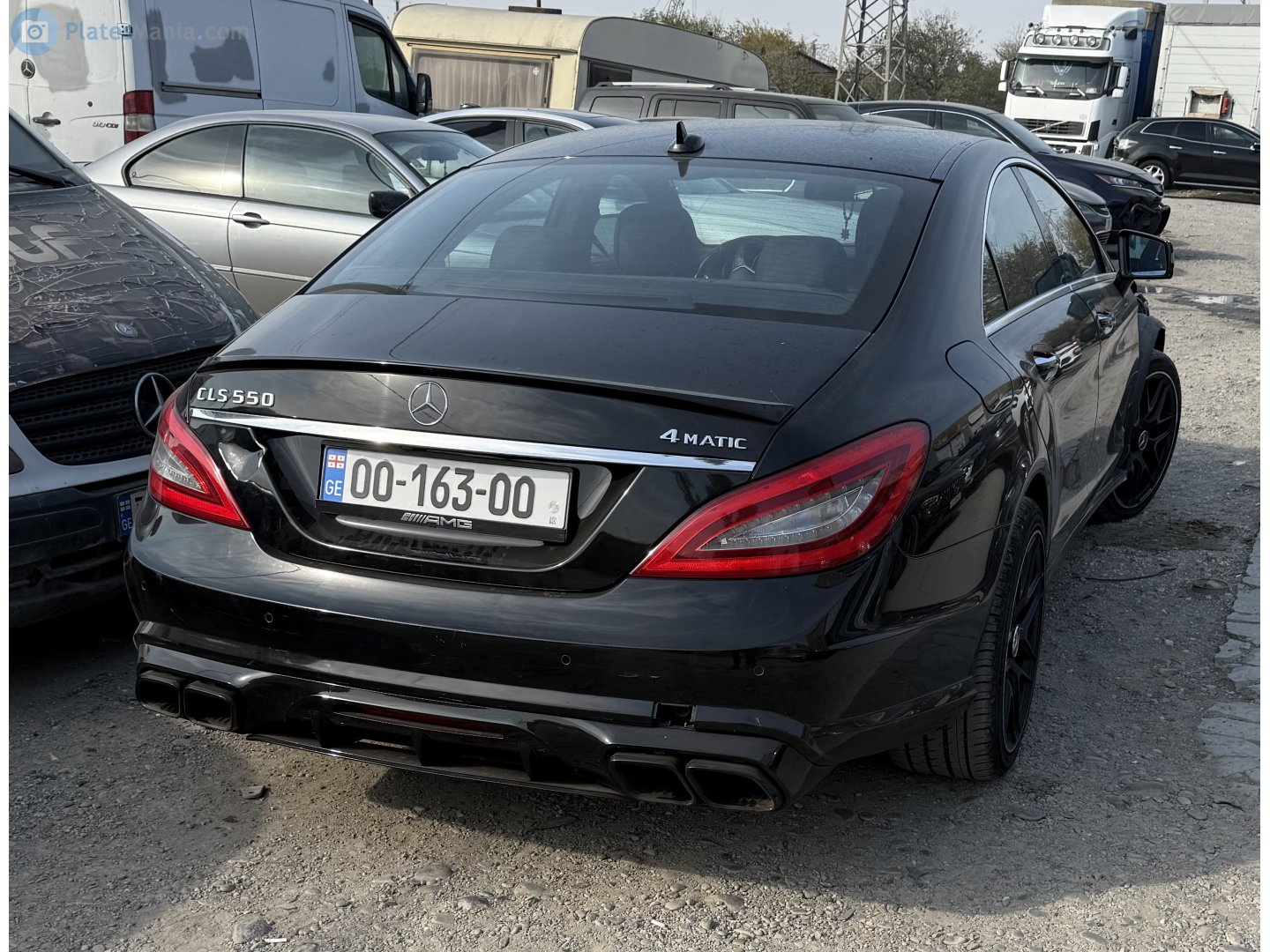 OO-163-OO, Mercedes-Benz CLS-Klasse 2nd gen 4-door Сoupé (C218), 2010–2018