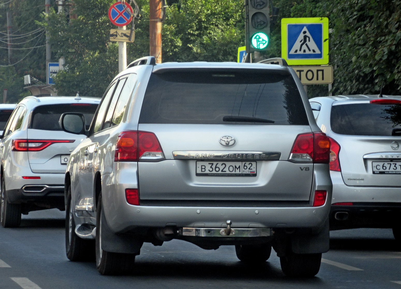 в 362 ом 62, Toyota Land Cruiser 200 (J200), 2007–2011