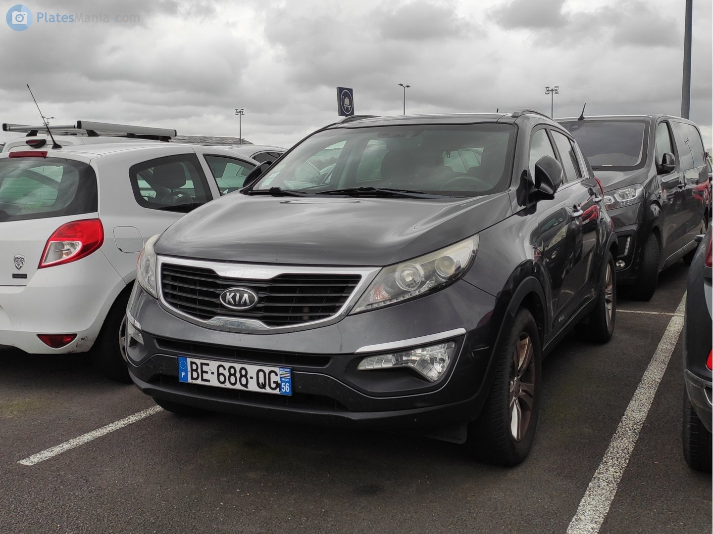 BE-688-QG, Kia Sportage 3rd gen (R) (SL), 2010–2016