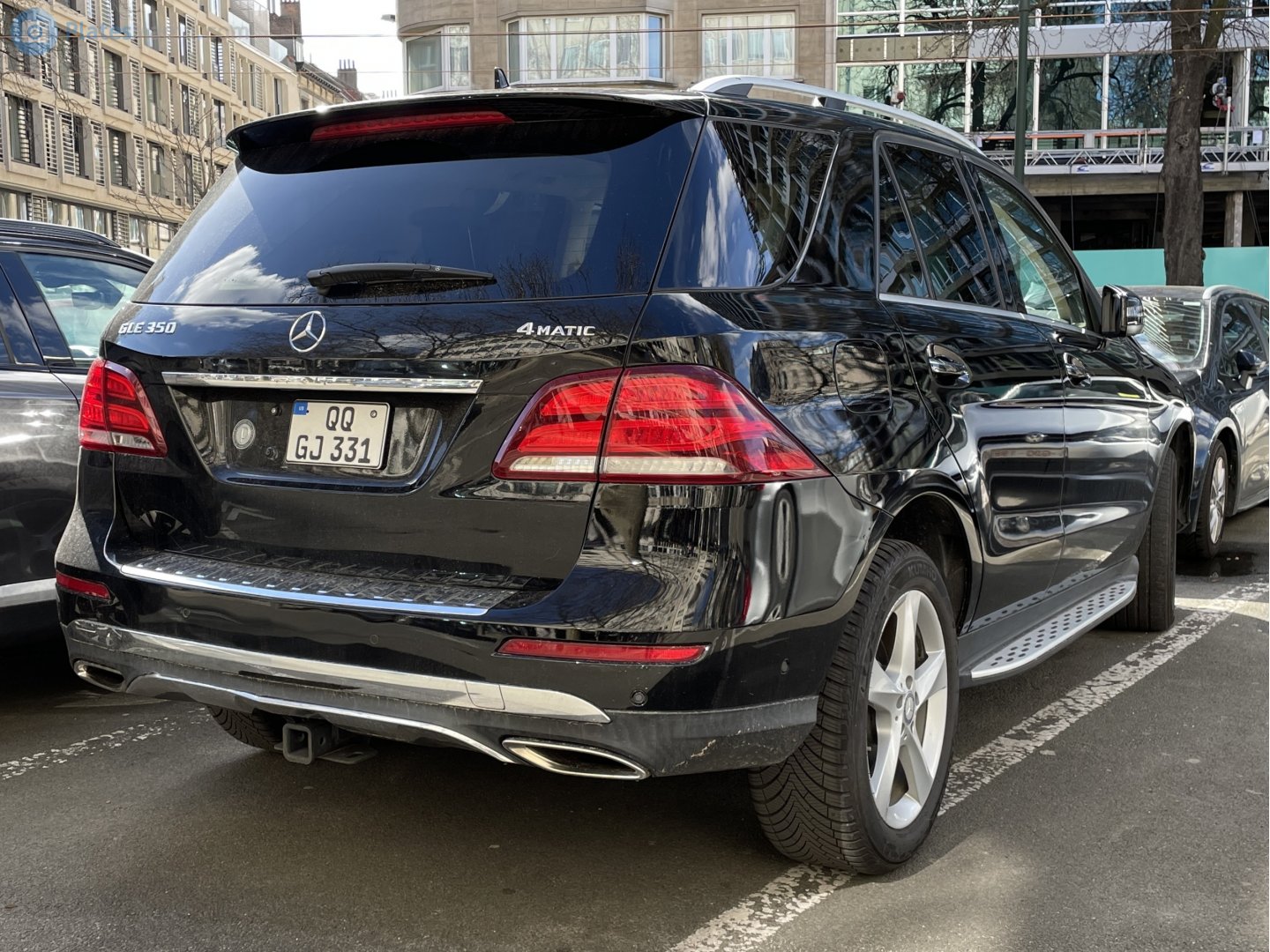 QQ GJ 331, Mercedes-Benz GLE-Klasse 1st gen SUV (W166), 2015–2018