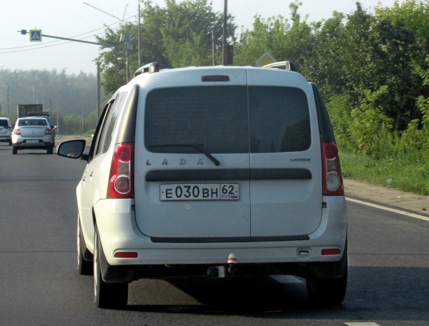 е 030 вн 62, Lada (VAZ) Largus 1st gen R90, facelift (KS0/RS0), 2021–