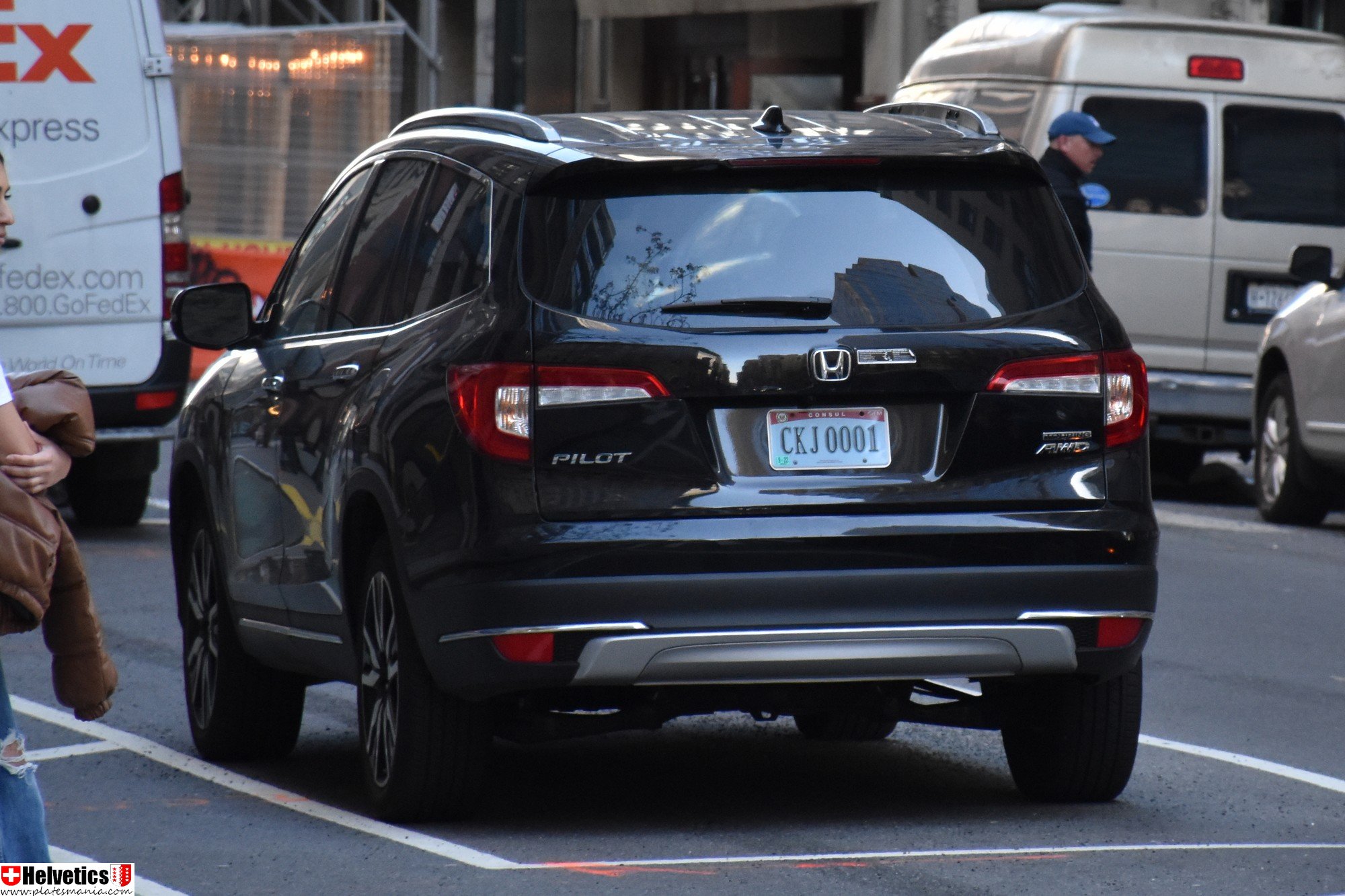 CKJ 0001, Honda Pilot 3rd gen (YF5/YF6), 2015–2022