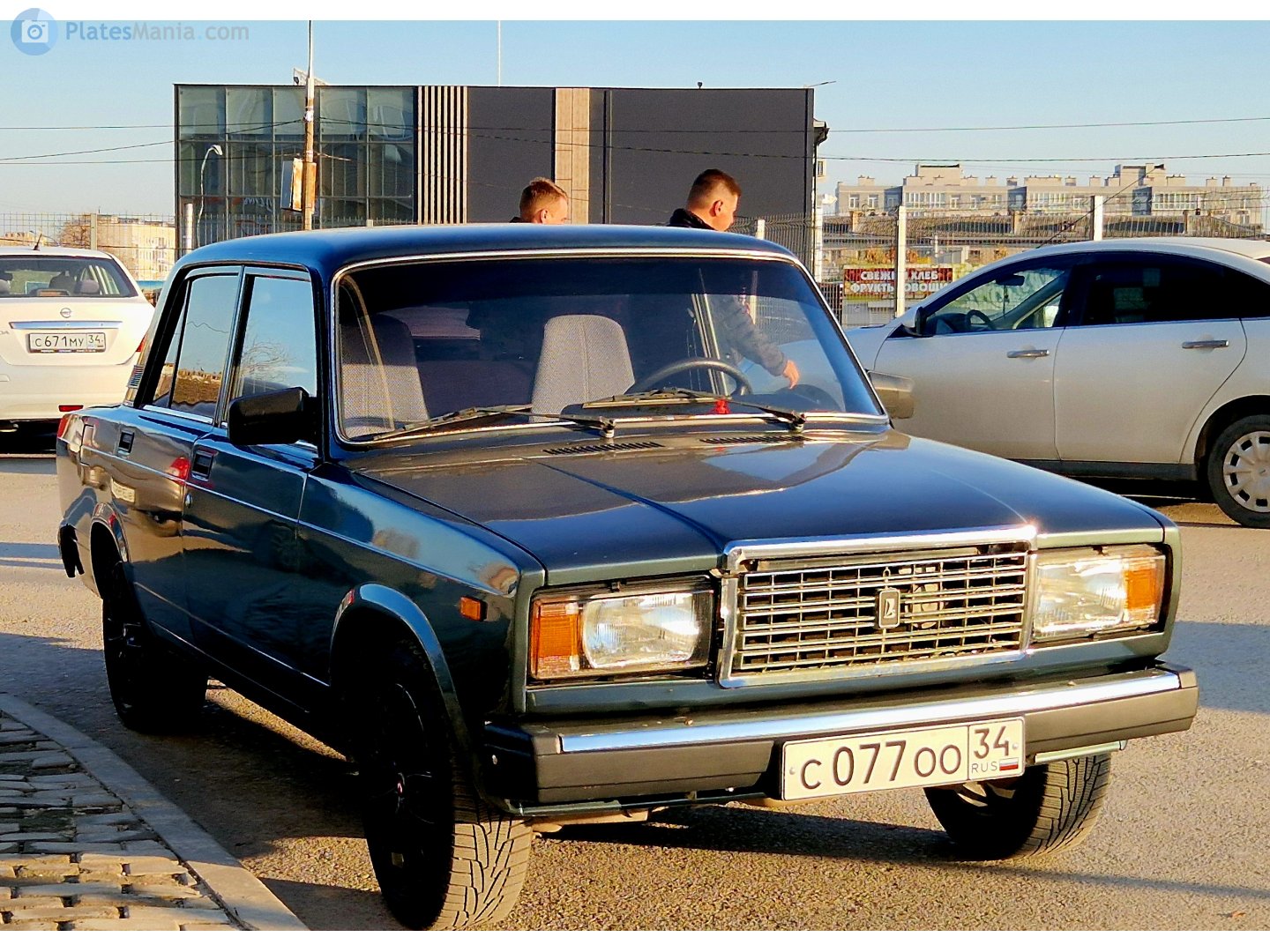 с 077 оо 34, Lada (VAZ) 2107 Жигули (Nova / Riva / Signet / 1500), 1982–2014