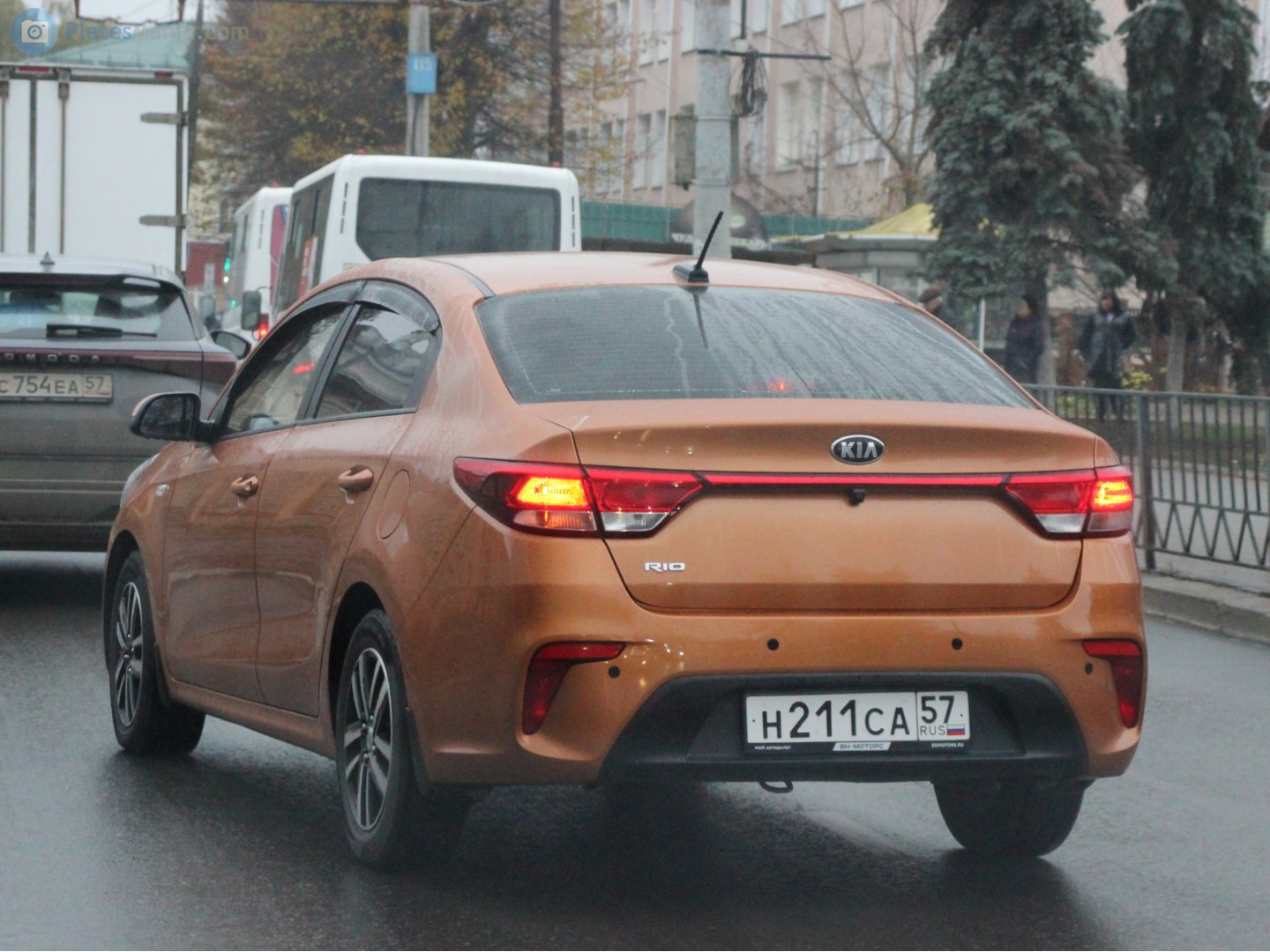 н 211 са 57, Kia Rio 4th gen Sedan (FB; CIS-market), 2017–2020