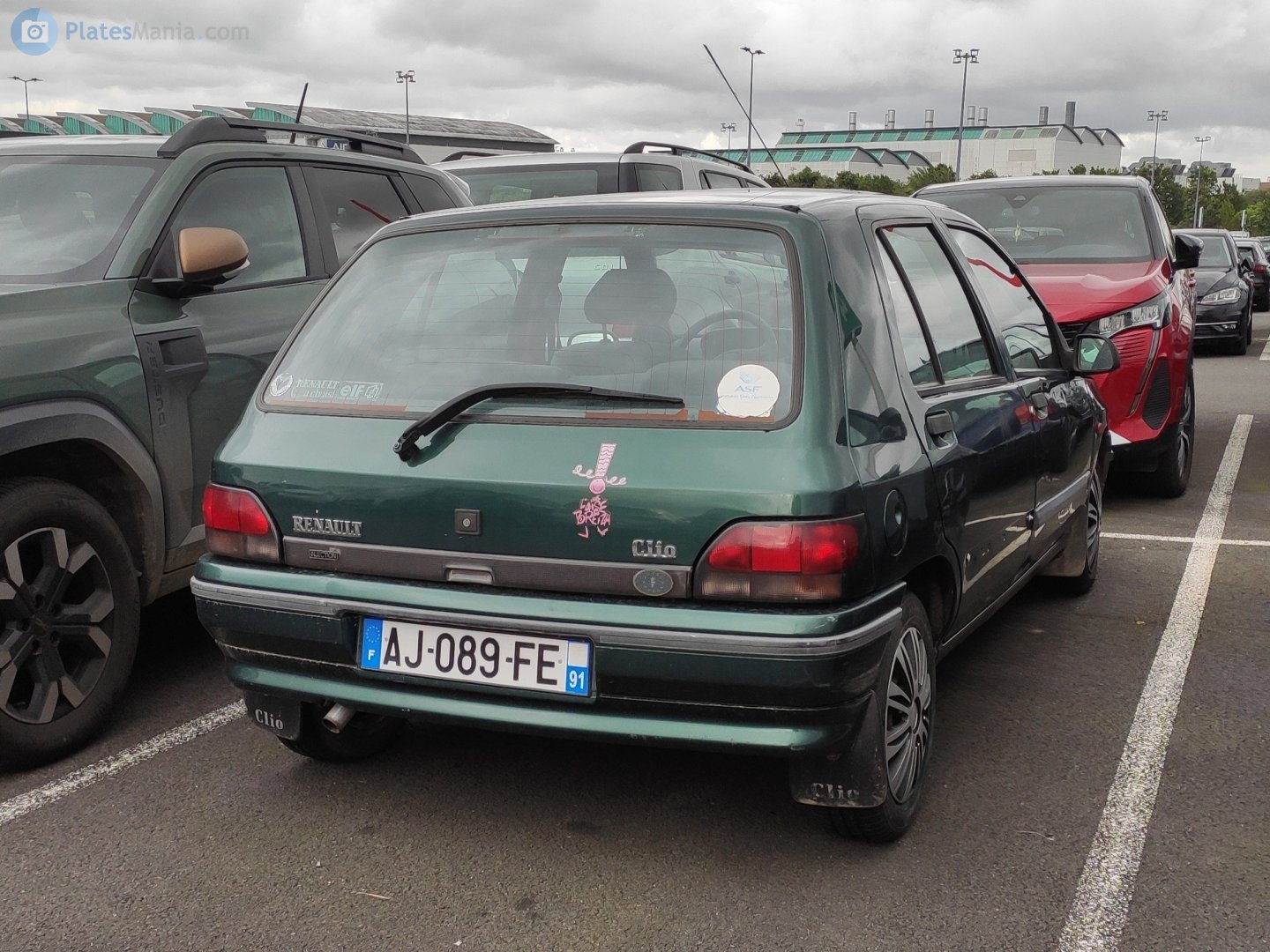 AJ-089-FE, Renault Clio 1st gen 5-door Hatch (B57), 1990–1996