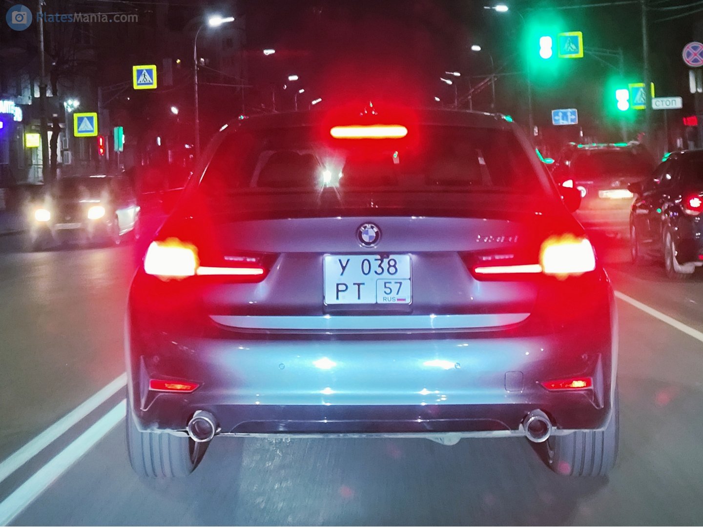 у 038 рт 57, BMW 3 Series 6th gen Sedan (F30/F35), 2011–2019