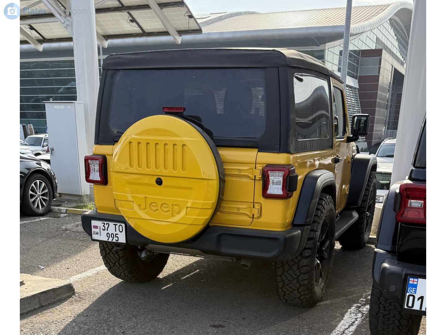 37 TO 995, Jeep Wrangler 