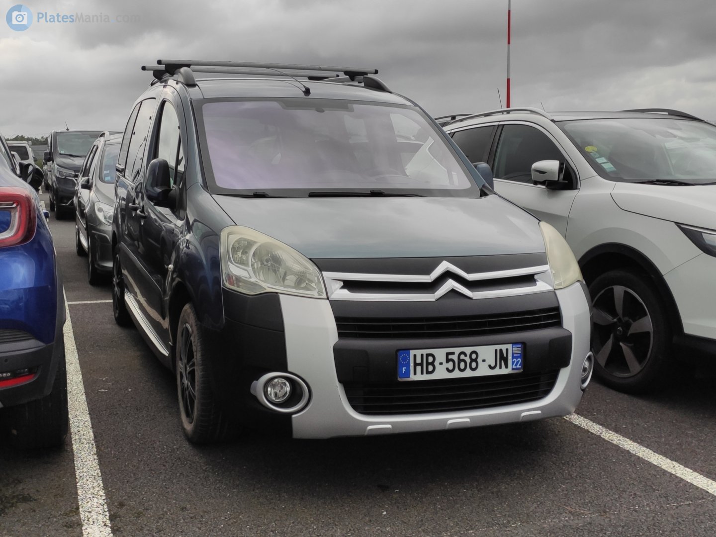HB-568-JN, Citroёn Berlingo 2nd gen Multispace (B9), 2008–2018 (–2022 for CIS-market)