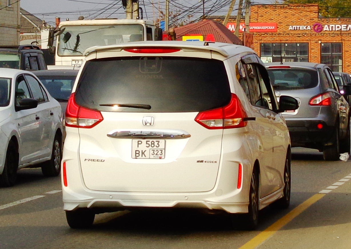 р 583 вк 323, Honda Freed 2nd gen (GB3/GB4/GP3), 2016–