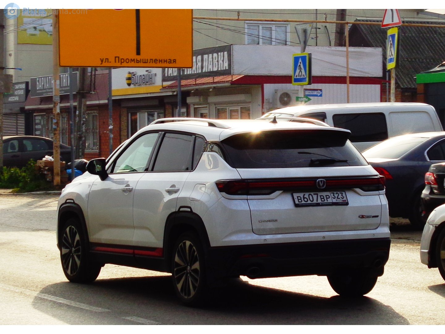 в 607 вр 323, Changan (Chana) CS35 2nd gen Plus, facelift, 2021–