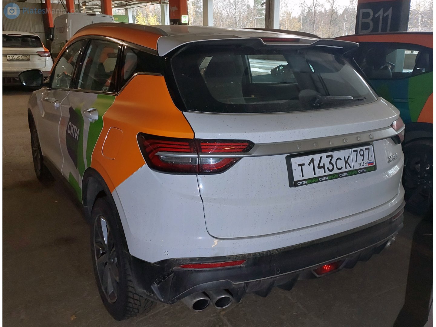 т 143 ск 797, BelGee X50 2023– (rebadged Geely Coolray)