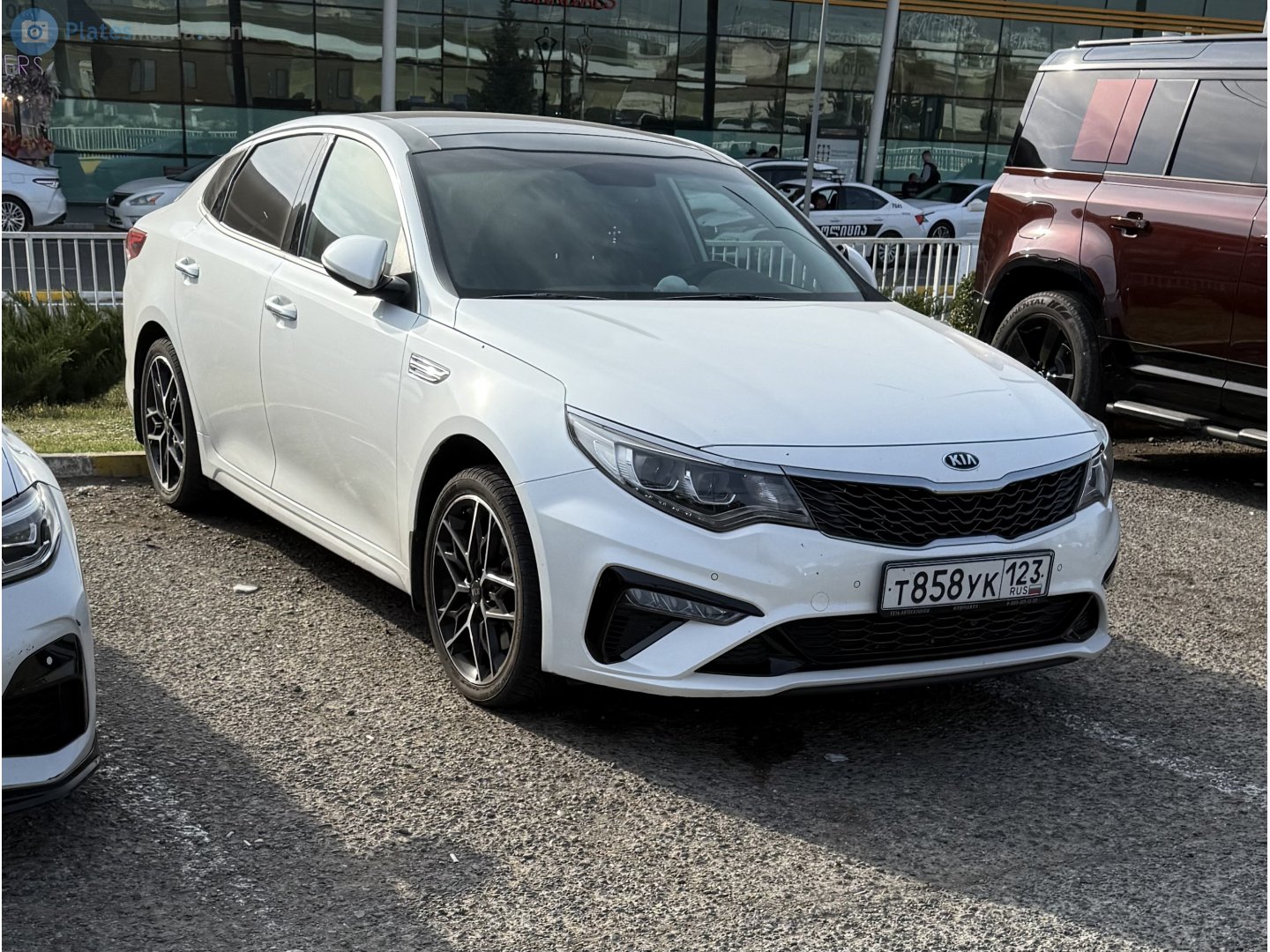 т 858 ук 123, Kia Optima 