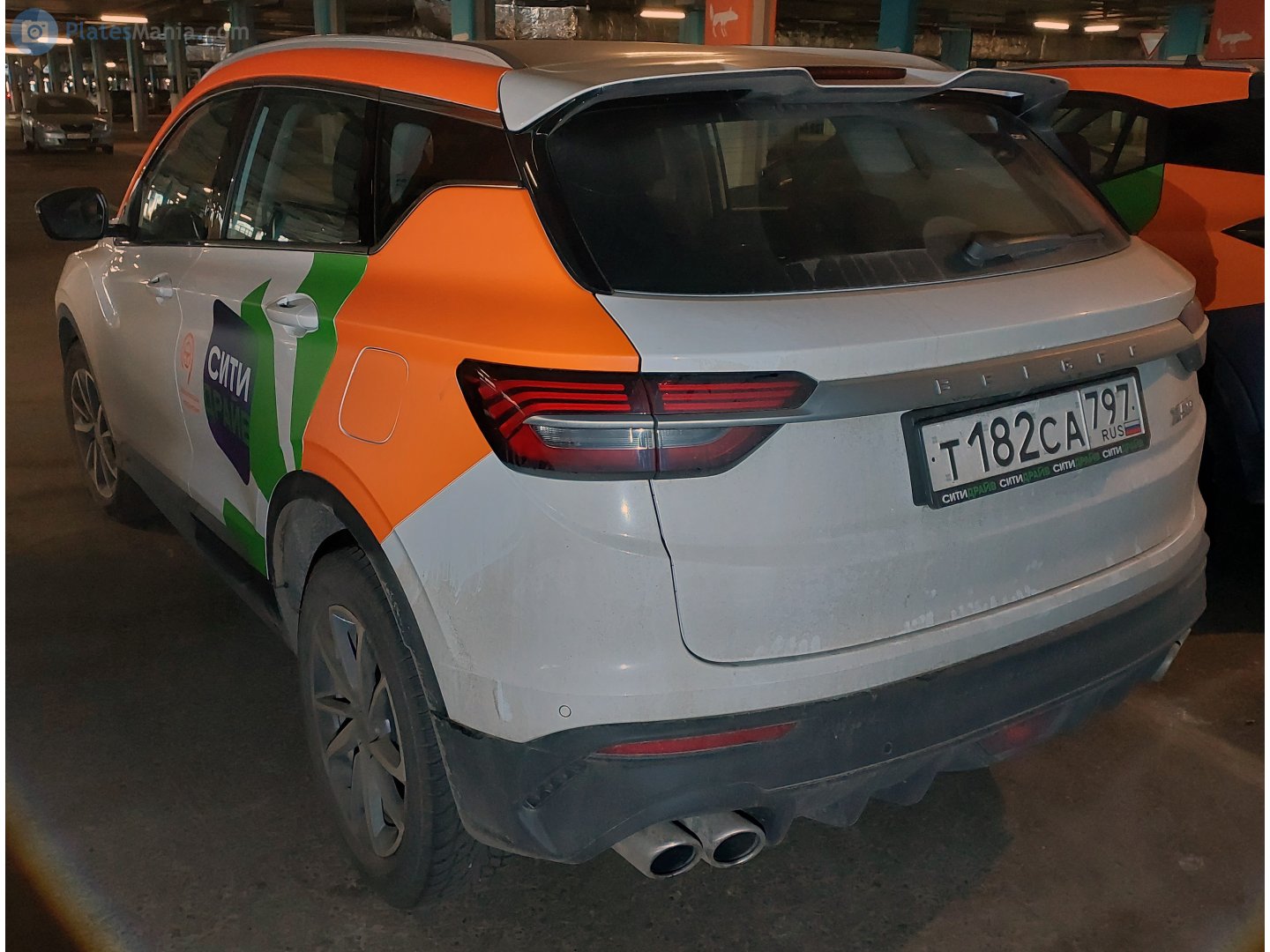 т 182 са 797, BelGee X50 2023– (rebadged Geely Coolray)