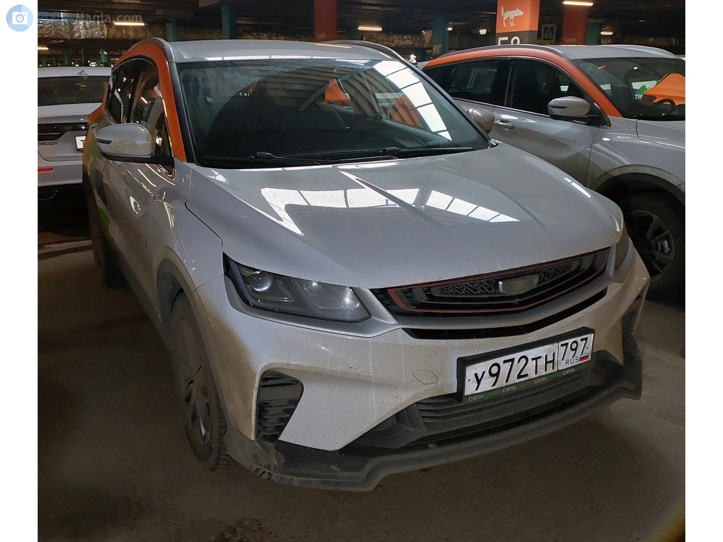 у 972 тн 797, BelGee X50 2023– (rebadged Geely Coolray)