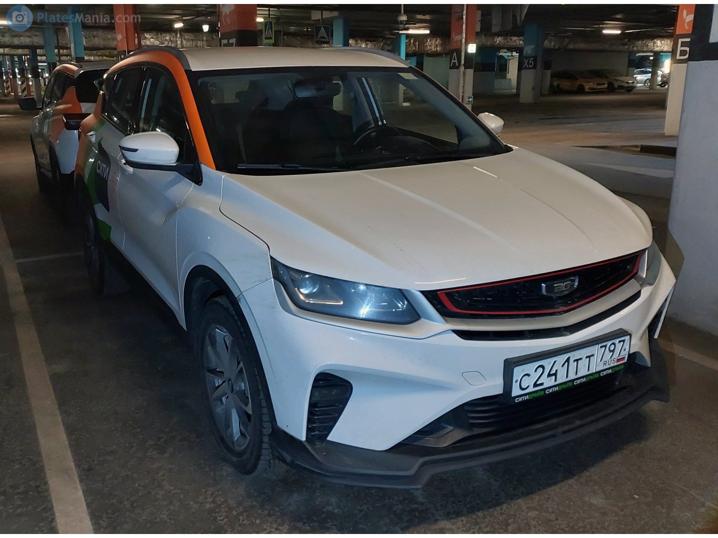 с 241 тт 797, BelGee X50 2023– (rebadged Geely Coolray)