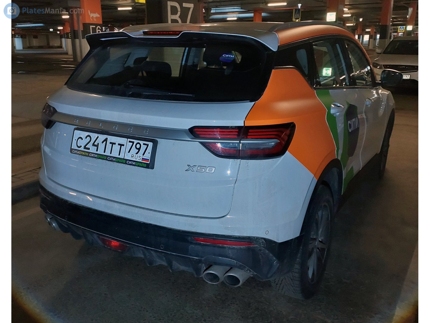 с 241 тт 797, BelGee X50 2023– (rebadged Geely Coolray)