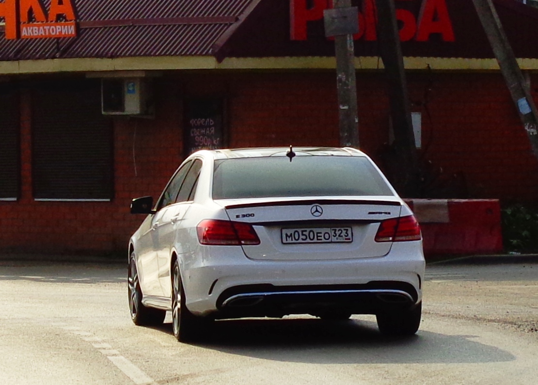м 050 ео 323, Mercedes-Benz E-Klasse 4th gen Sedan (W212), facelift, 2013­–2016