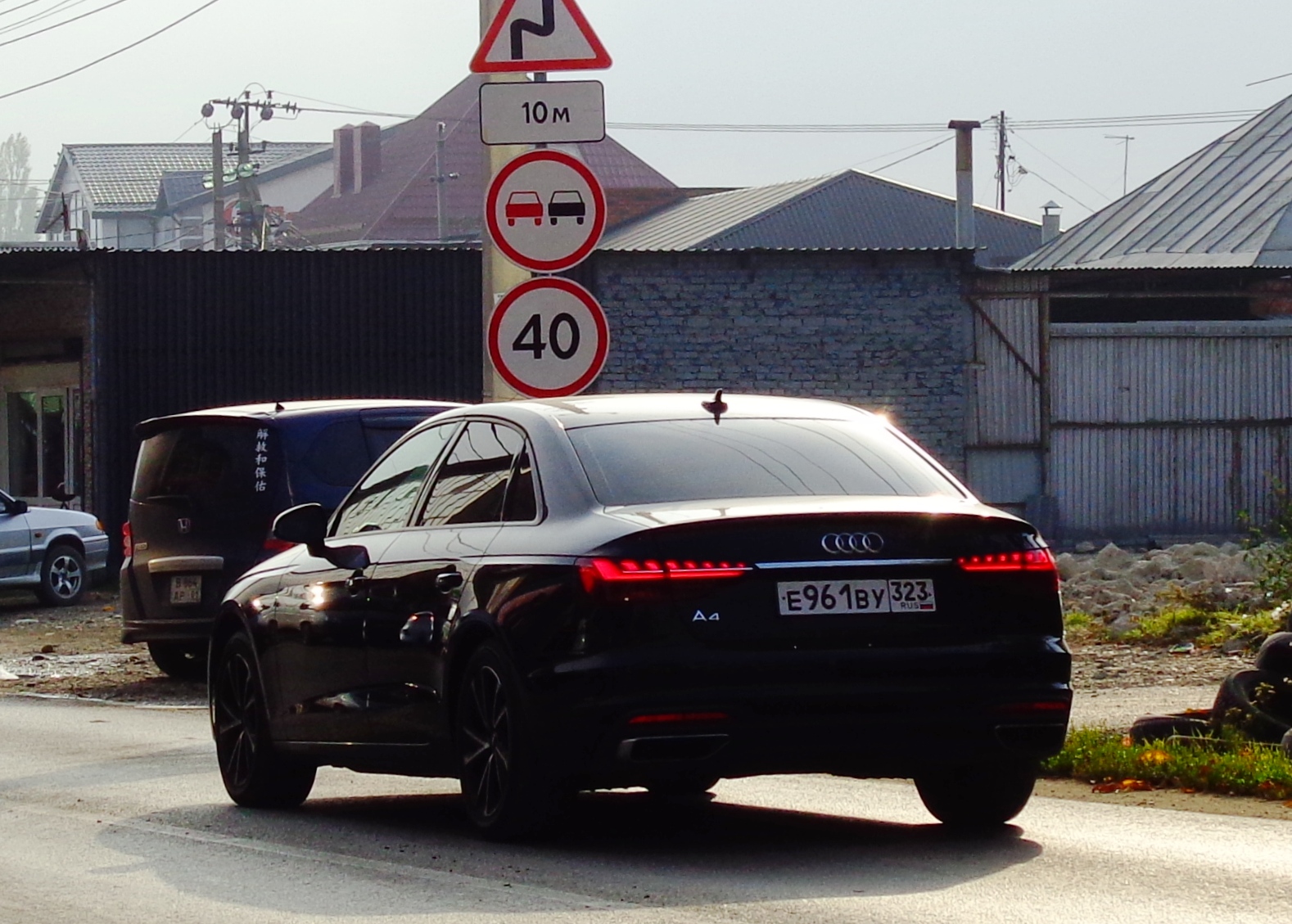 е 961 ву 323, Audi A4 5th gen Sedan (B9.5/8W2/8WC), facelift, 2019–