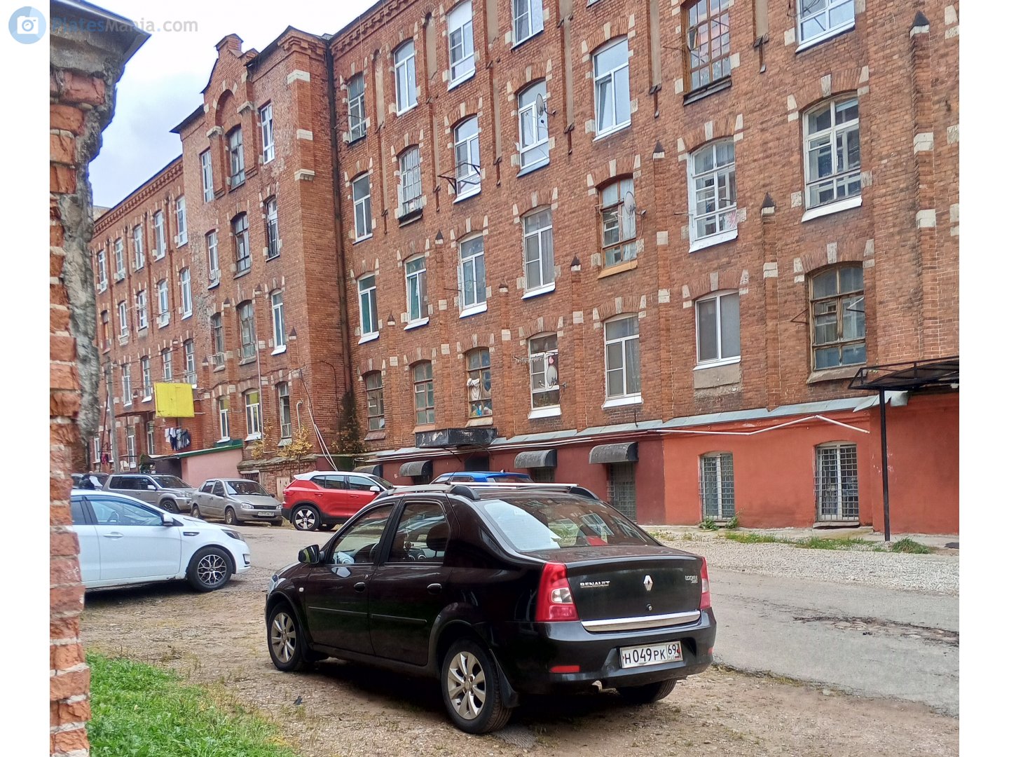 н 049 рк 69, Renault Logan 1st gen Sedan (LS0*/LS1*), facelift, 2009–2016