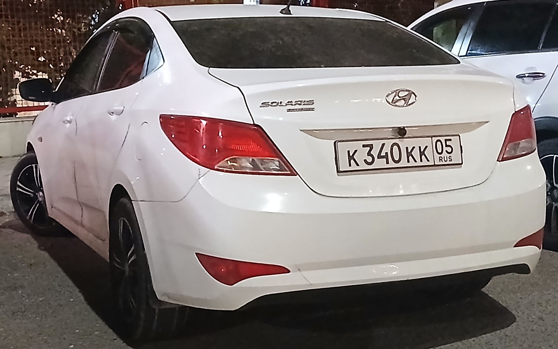 к 340 кк 05, Hyundai Solaris 1st gen Sedan (RB), facelift, 2014–2017