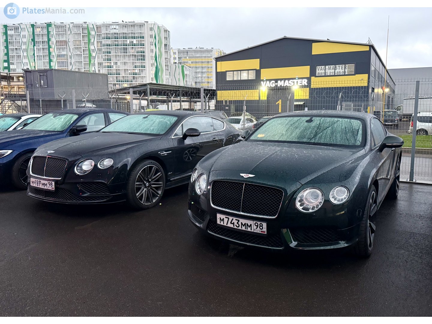 м 743 мм 98, Bentley Continental 5th gen GT, 2011–2018