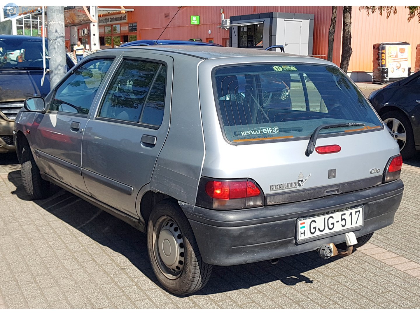 GJG-517, Renault Clio 1st gen 5-door Hatch (B57), facelift, 1996–1998