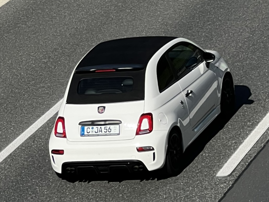 C JA 56 (03/11), Abarth 500/595/695 1st gen (312), facelift, 2016–