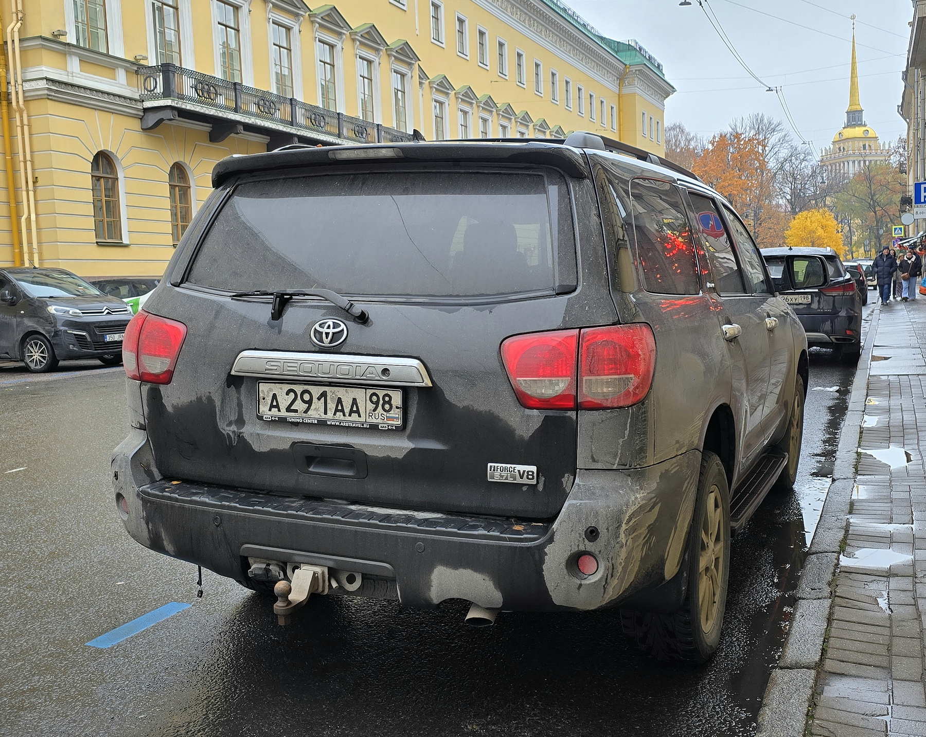 а 291 аа 98, Toyota Sequoia 2nd gen (XK60), 2007–2022