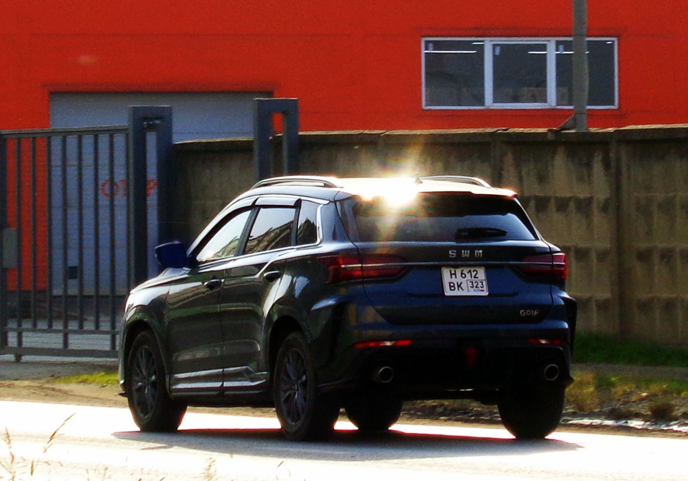 н 612 вк 323, SWM G01 