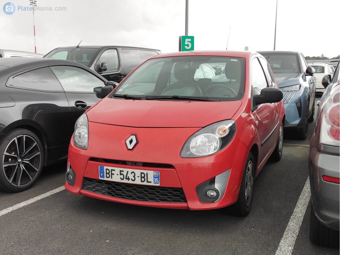 BF-543-BL, Renault Twingo 2nd gen (C44), 2007–2011