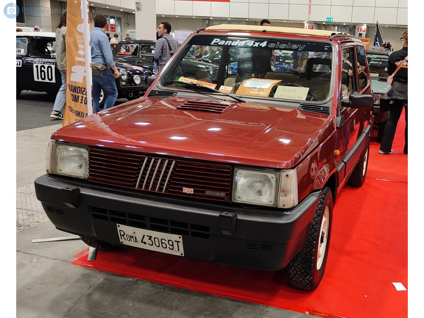 Roma 43069T, FIAT Panda 1st gen (141A/153A), facelift, 1986–2003