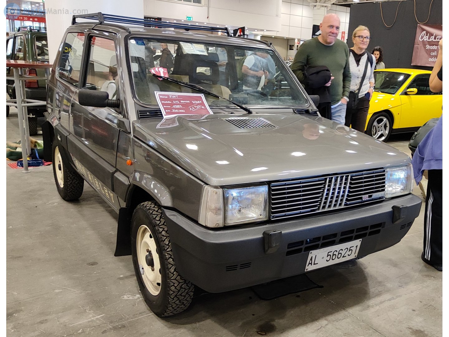 AL 566251, FIAT Panda 1st gen (141A/153A), facelift, 1986–2003