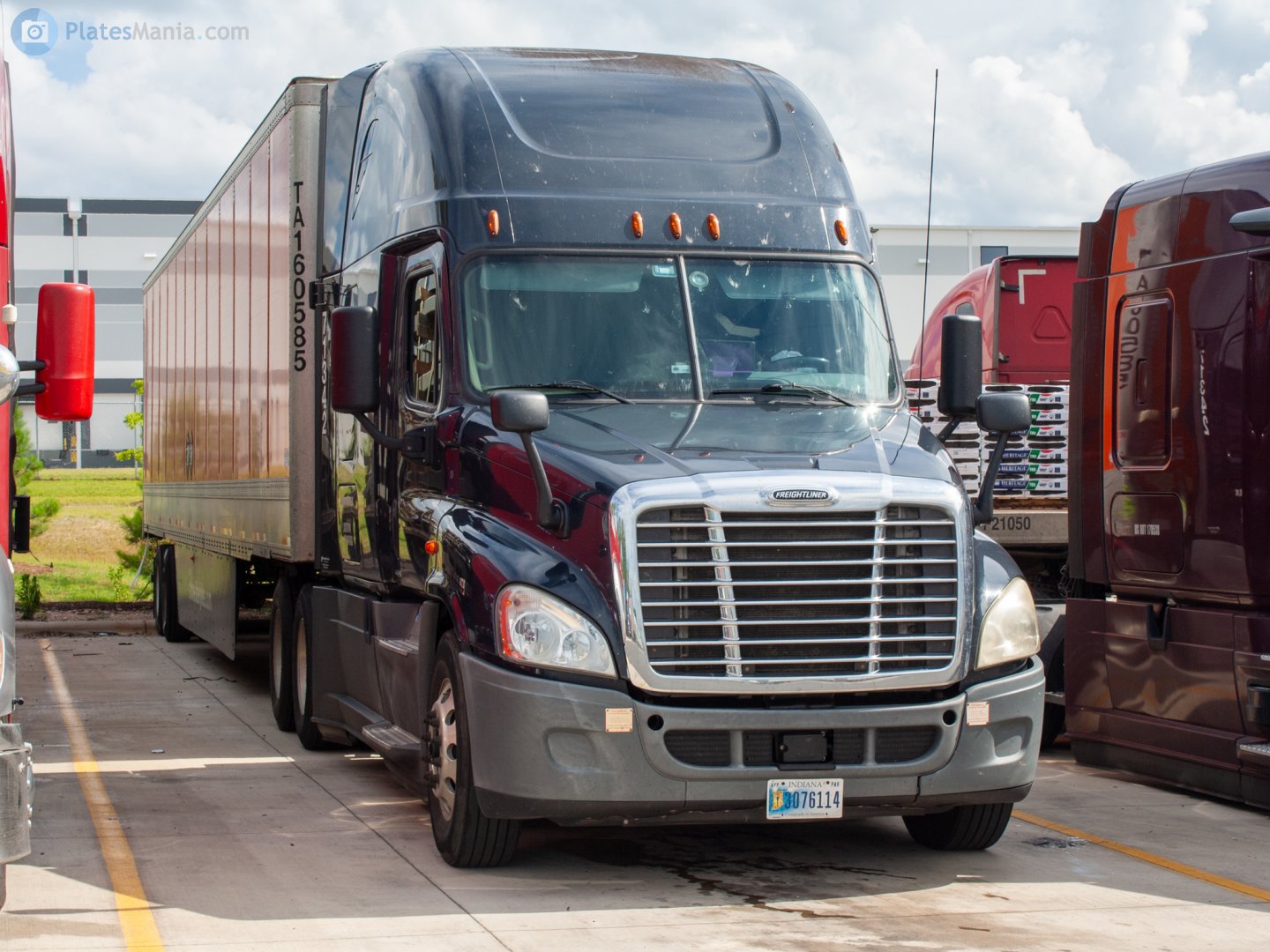 3076114, Freightliner Cascadia 1st gen Cascadia (2007–2013) / 2nd gen Cascadia Evolution (2012–2018)