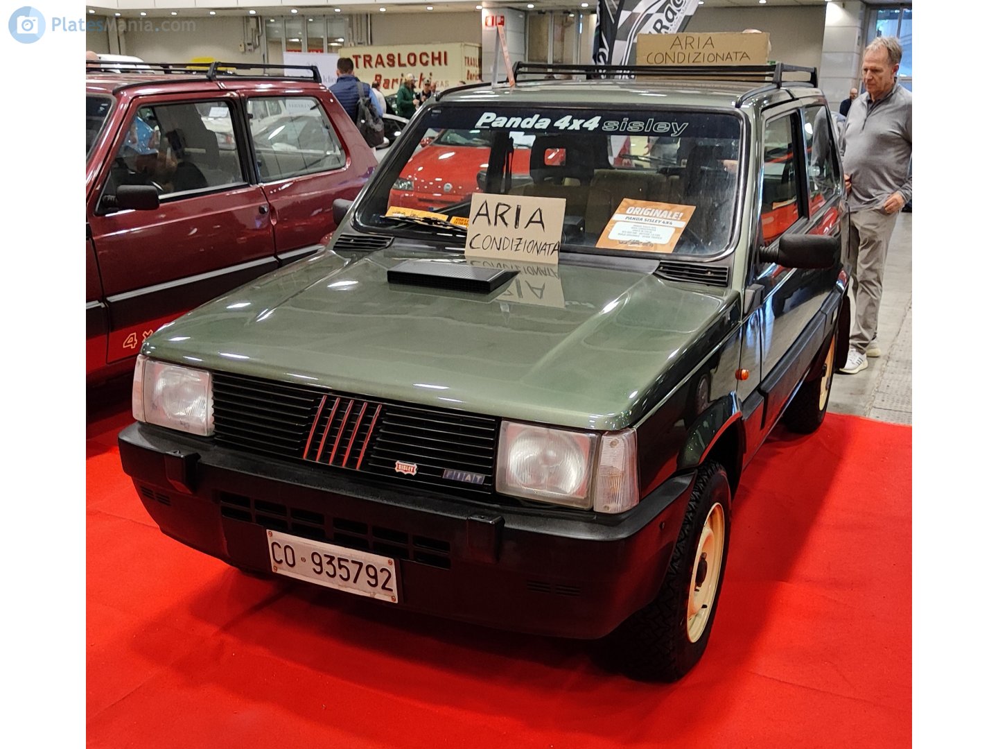 CO 935792, FIAT Panda 1st gen (141A/153A), facelift, 1986–2003