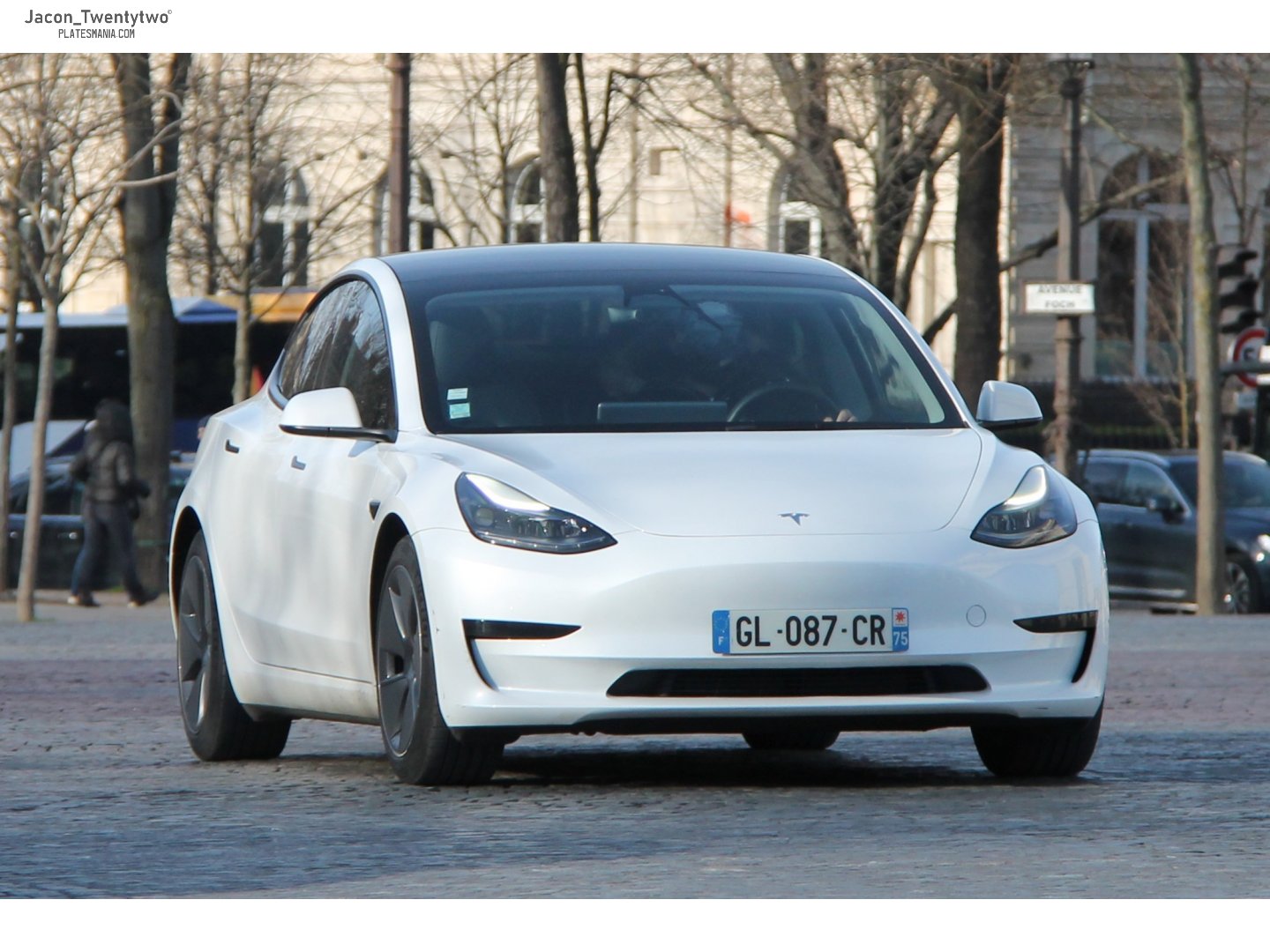 GL-087-CR, Tesla Model 3 1st gen (5YJ3), 2017–2023